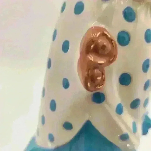 Sweet 10" Vintage Parasol Figurine For The Little Blonde‎ In Your Life! - Picture 11 of 12